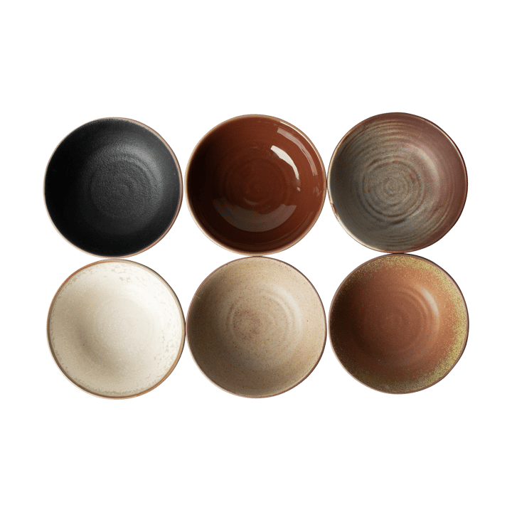 Bowl kom Ø12 cm 6-pack - Multi - DBKD