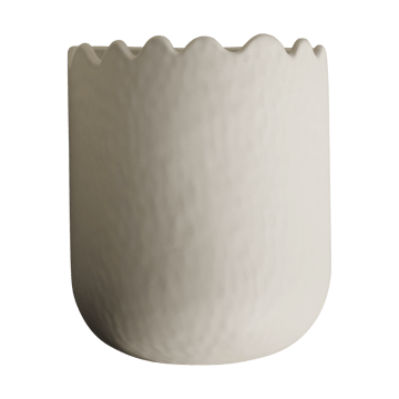 Flowery wandpot 19 cm - Creme - DBKD