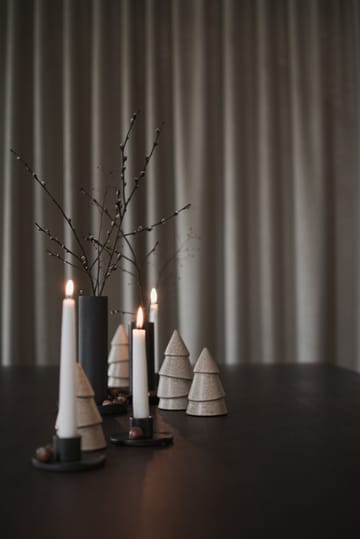 Narrow kerstboom beige - Small 11 cm - DBKD