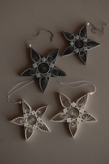 Paper star kersthanger 10,5 cm - Mole - DBKD