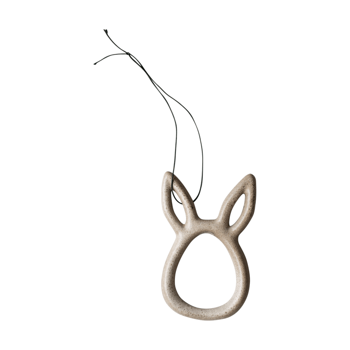 Sprinkle rabbit paashanger 8 cm - Beige - DBKD