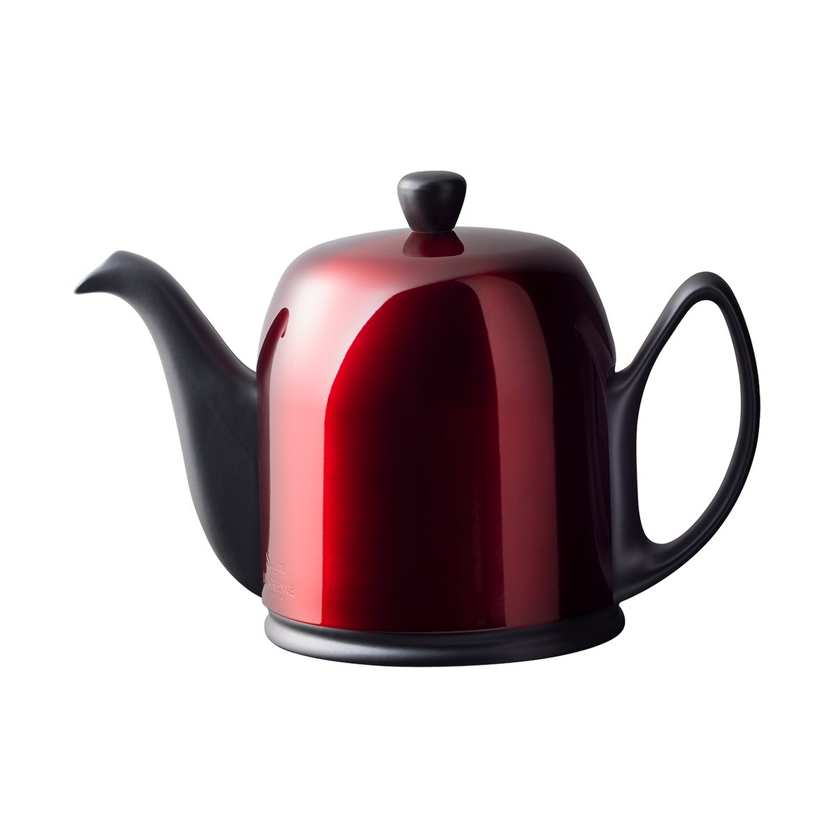 Degrenne Salam theepot 1 L Candy apple-Black