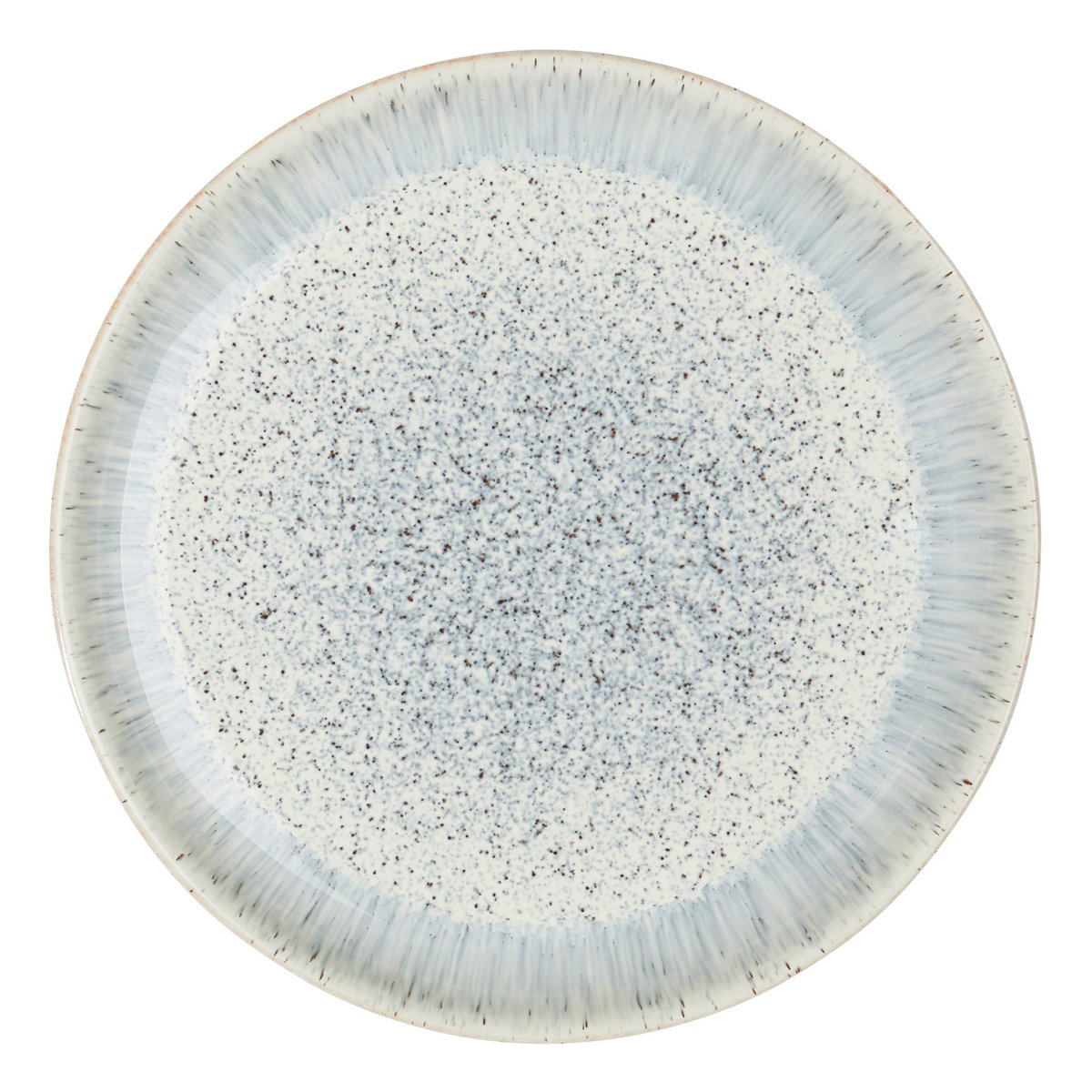 Denby Halo Speckle coupe bord 26 cm Grijs-bruin