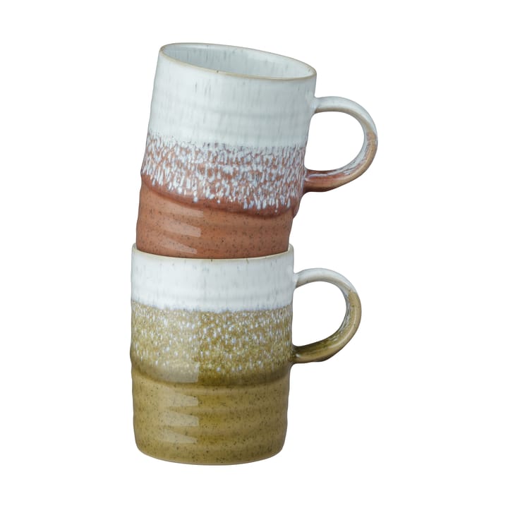 Kiln Accents mok 40 cl 2-delig - Ochre-rust - Denby