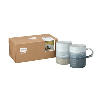 Kiln Accents mok 40 cl 2-delig - Taupe-slate - Denby