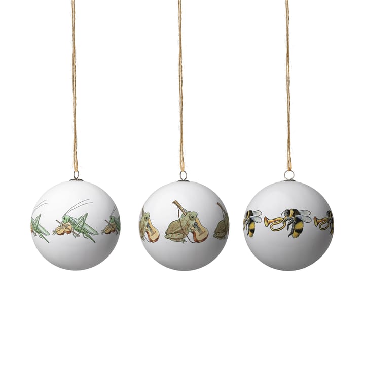 Elsa Beskow kerstballen 3-pack - Set no 9 - Design House Stockholm