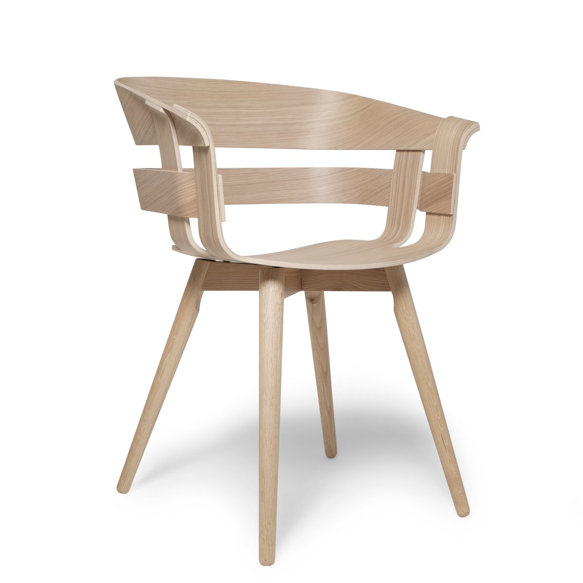 Design House Stockholm Wick Chair stoel eiken-eiken poten