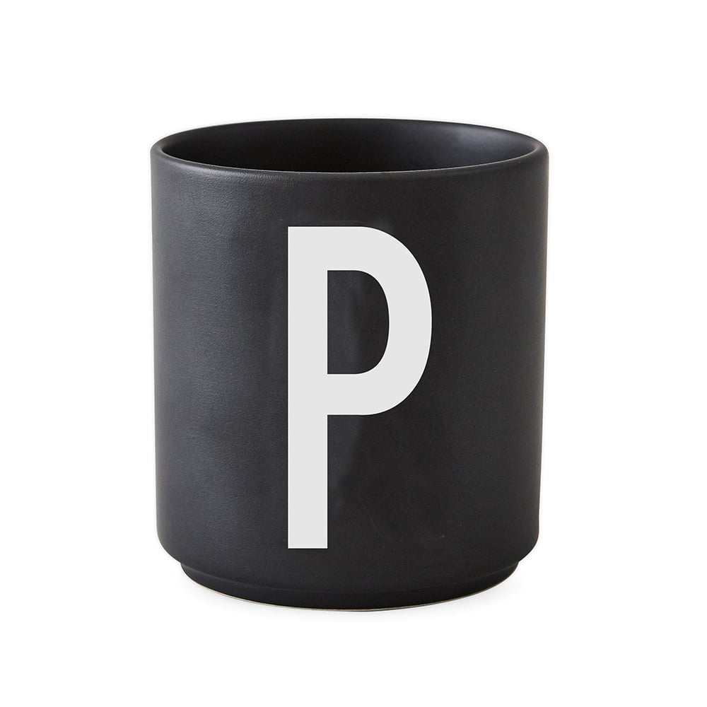 Design Letters Design Letters beker zwart P