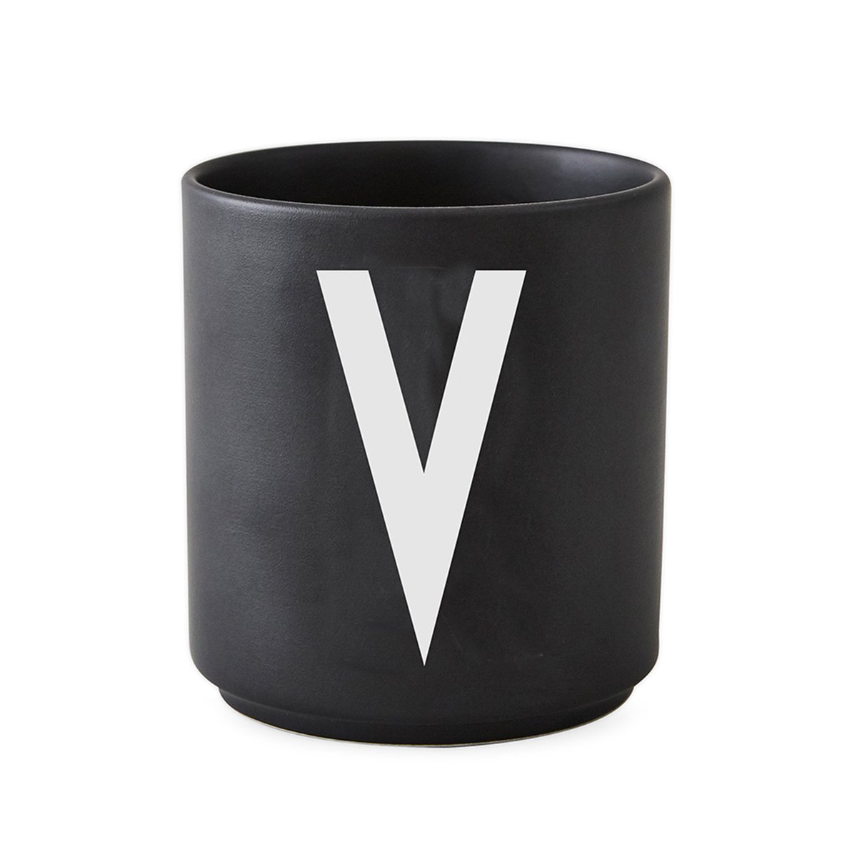 Design Letters Design Letters beker zwart V