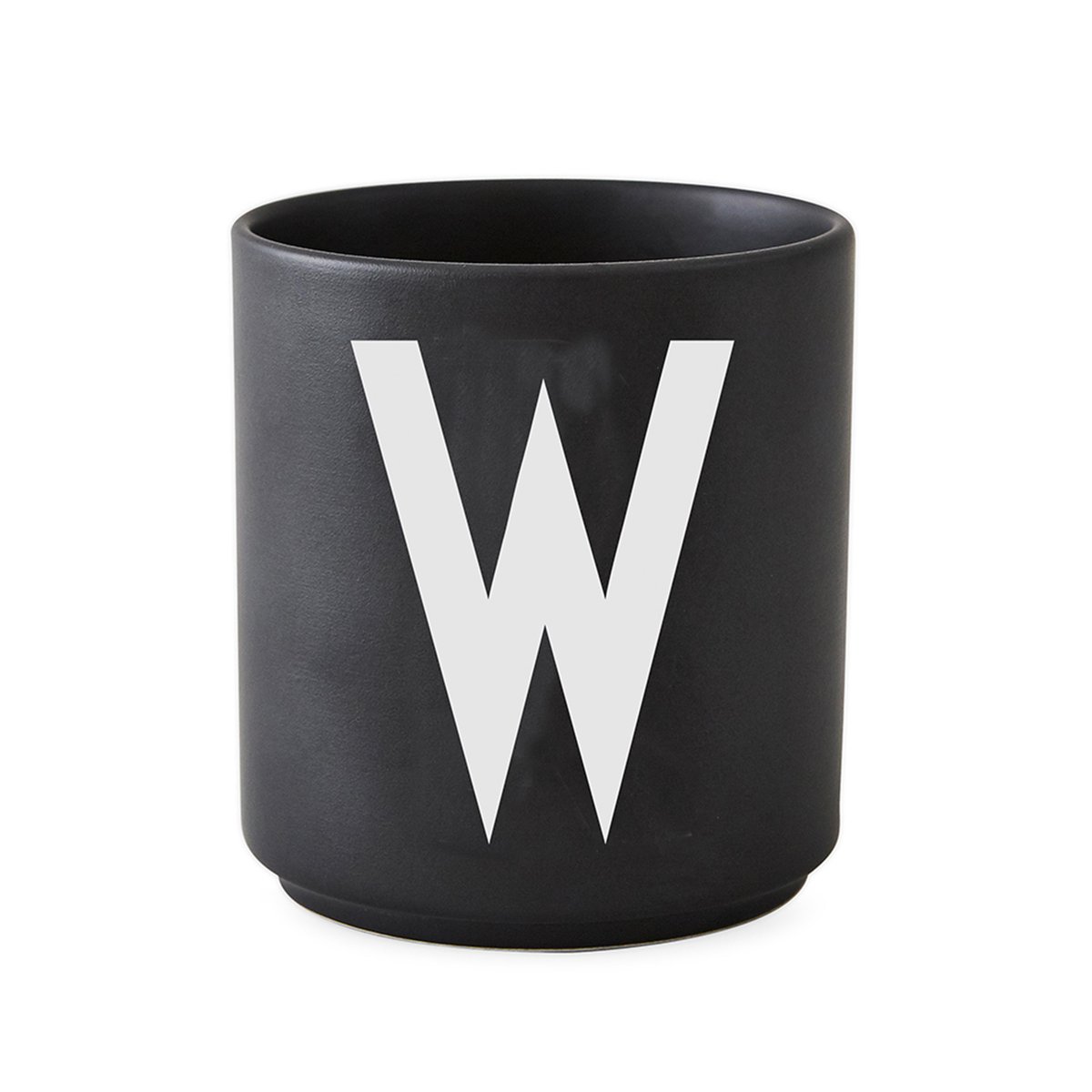 Design Letters Design Letters beker zwart W