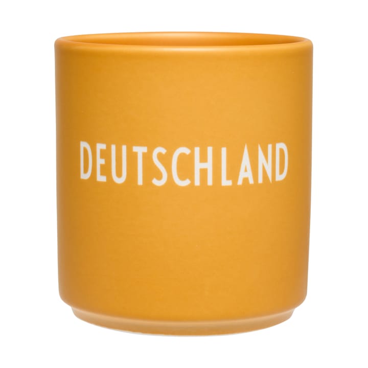 Design Letters favoriete mok 25 cl - Deutschland-orange - Design Letters