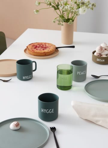 Design Letters favoriete mok 25 cl - Hygge-dark green - Design Letters