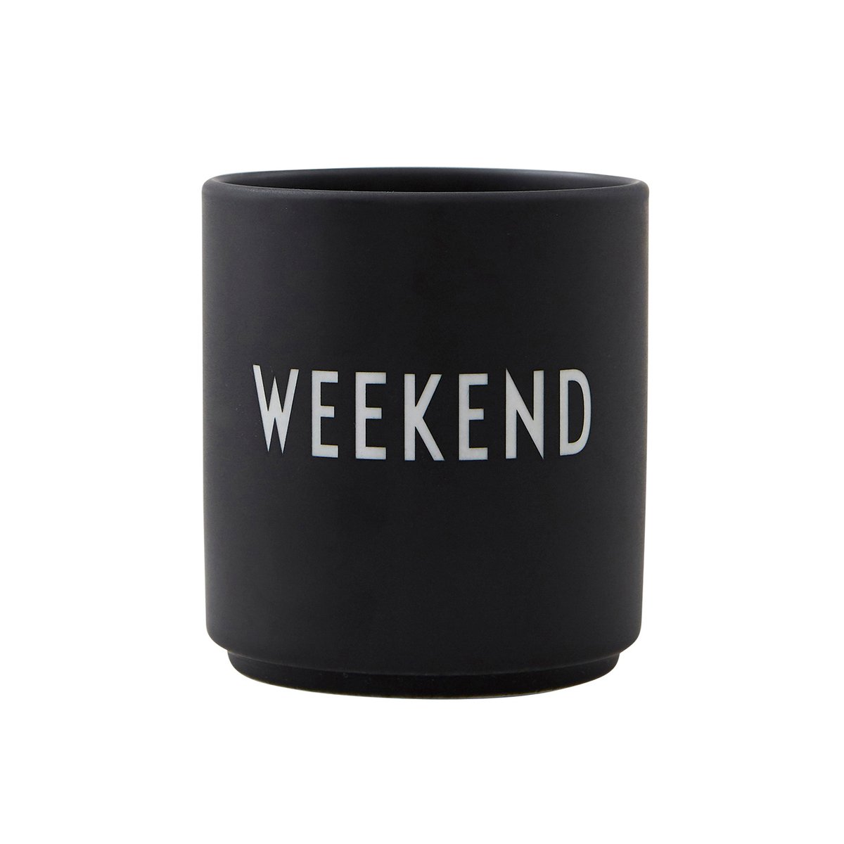 Design Letters Design Letters favoriete mok 25 cl Weekend-black