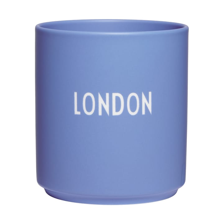 Design Letters favoriete mok International 25 cl - London-blue - Design Letters