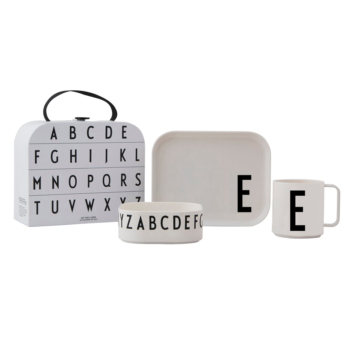 Design Letters Design Letters kinderservies set E