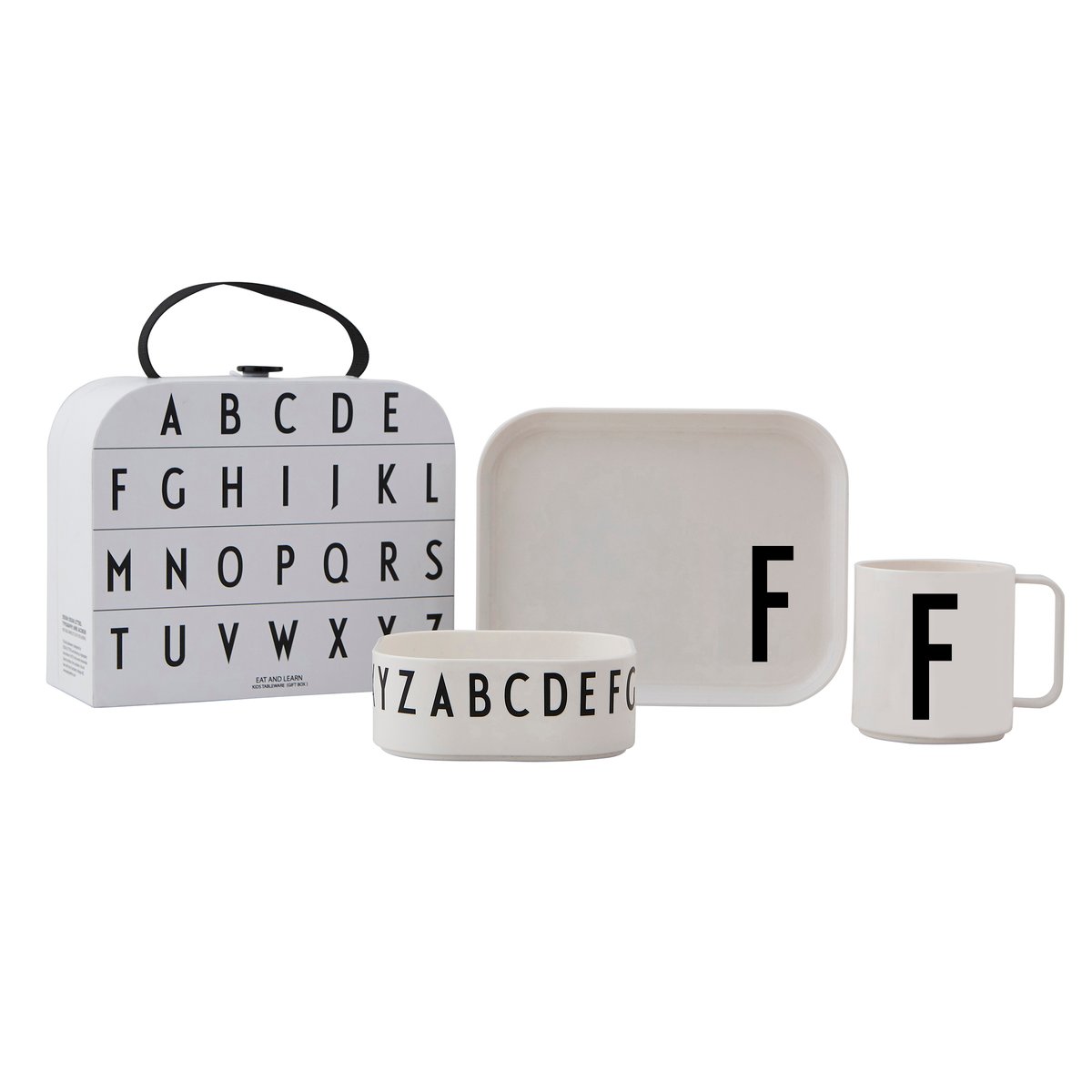 Design Letters Design Letters kinderservies set F