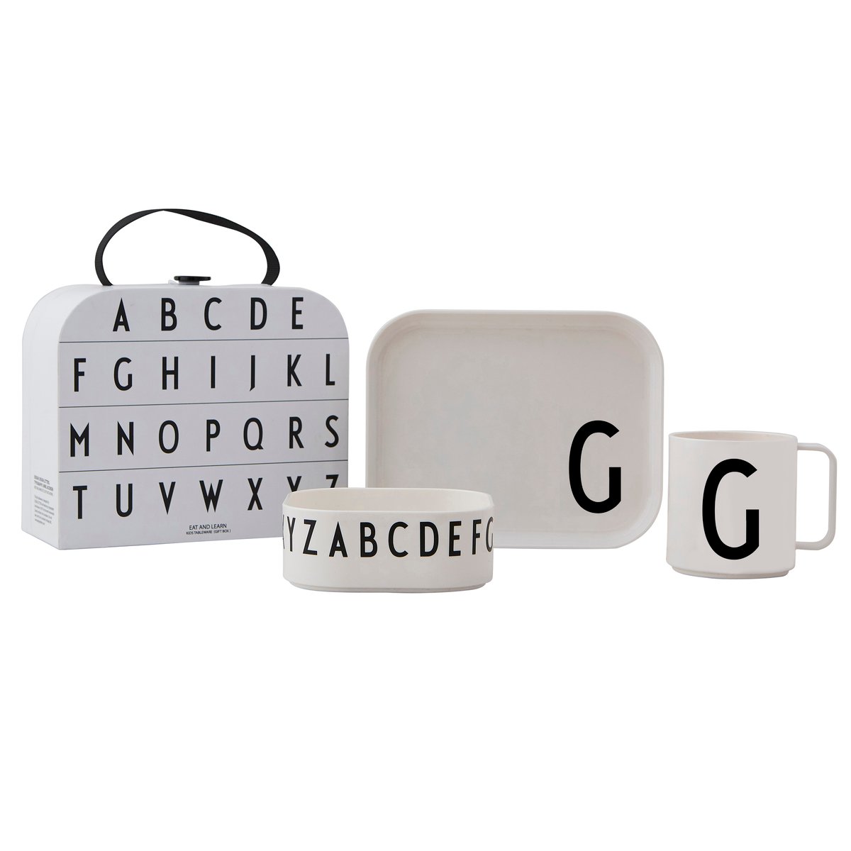 Design Letters Design Letters kinderservies set G