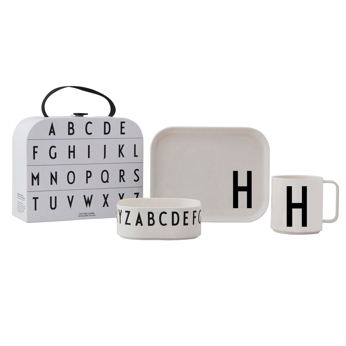 Design Letters Design Letters kinderservies set H