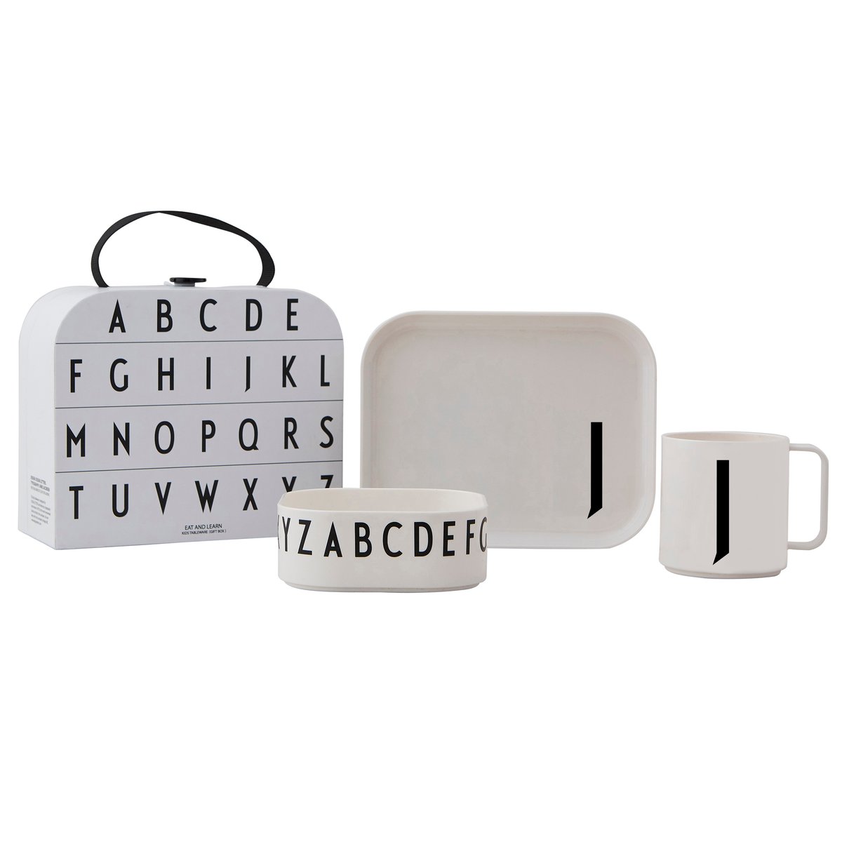 Design Letters Design Letters kinderservies set J