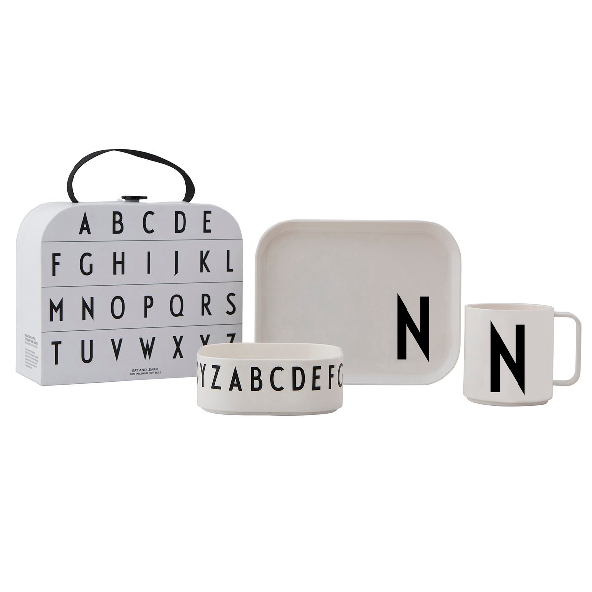 Design Letters Design Letters kinderservies set N