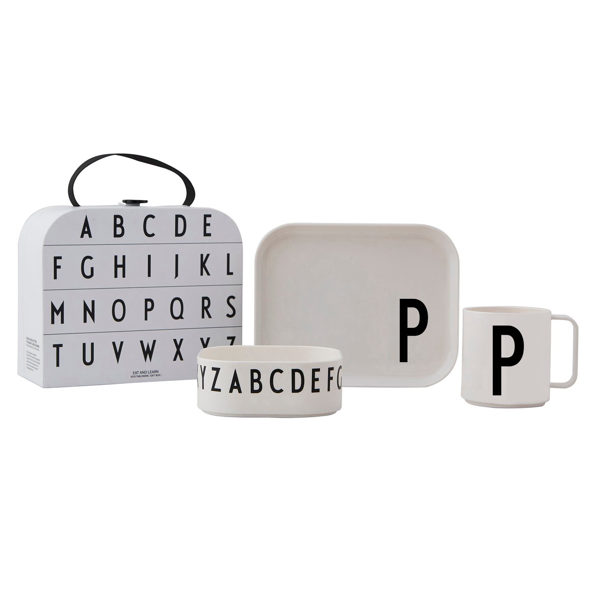 Design Letters Design Letters kinderservies set P