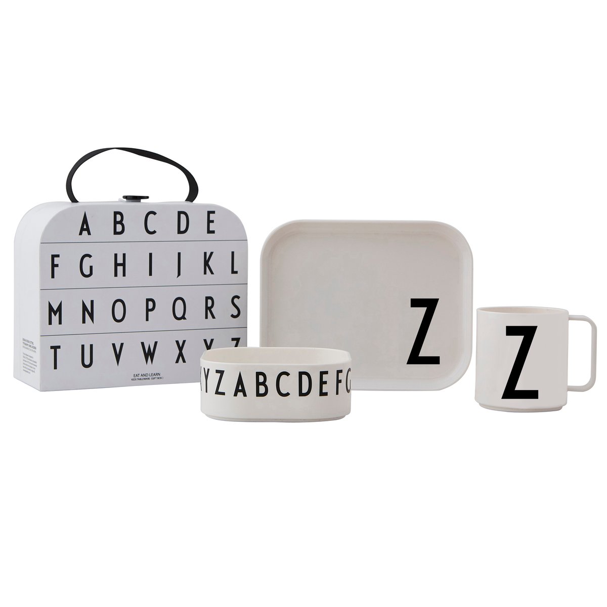 Design Letters Design Letters kinderservies set Z