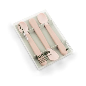 Easy-grip foodie lepel 3-pack - Powder - Done by deer