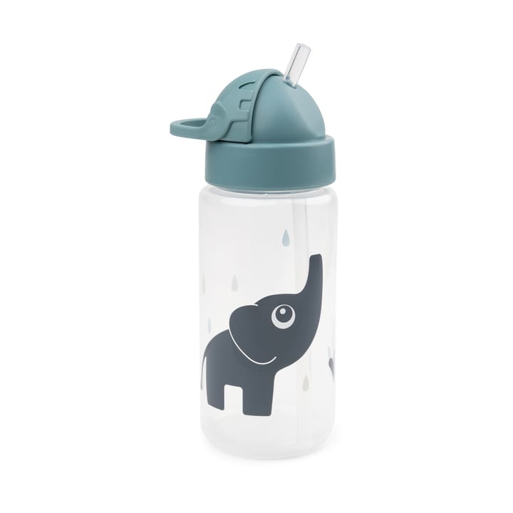 Elphee fles met rietje, Blue Done by deer