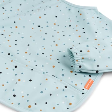 Happy Dots slabbetje met mouw - Blauw - Done by deer