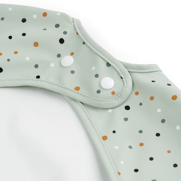 Happy Dots slabbetje met mouw - Groen - Done by deer