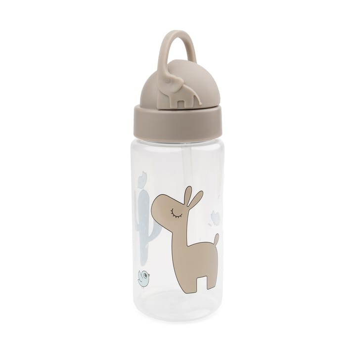 Lalee fles met rietje - Sand - Done by deer