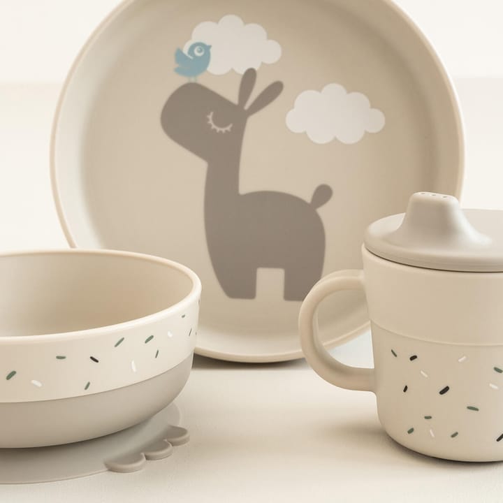 Lalee foodie kinderservies 3-delig, Sand Done by deer