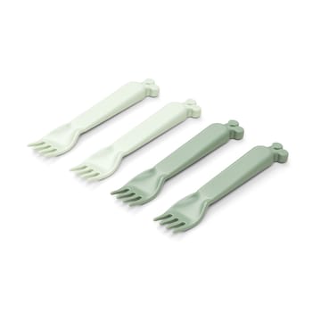 Raffi kiddish vork 4-pack - Green - Done by deer