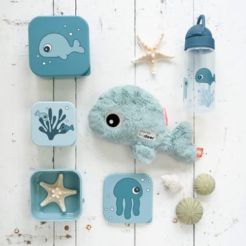 Sea friends fles met rietje - Blue - Done by deer