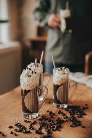 Darry irish coffee set - Glas-roestvrij staal - Dorre