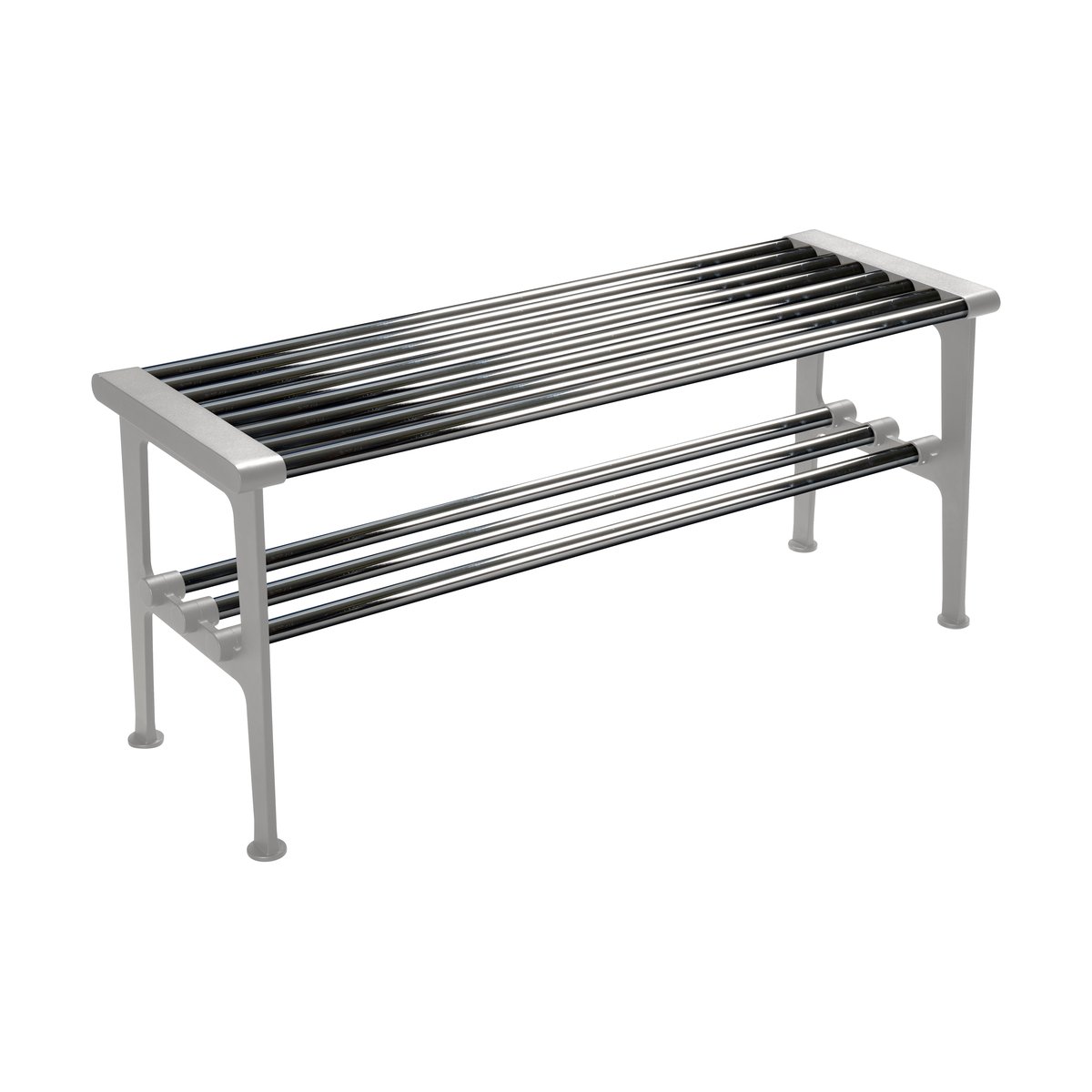 Essem Design Nostalgi bank 100 cm Chroom-aluminium