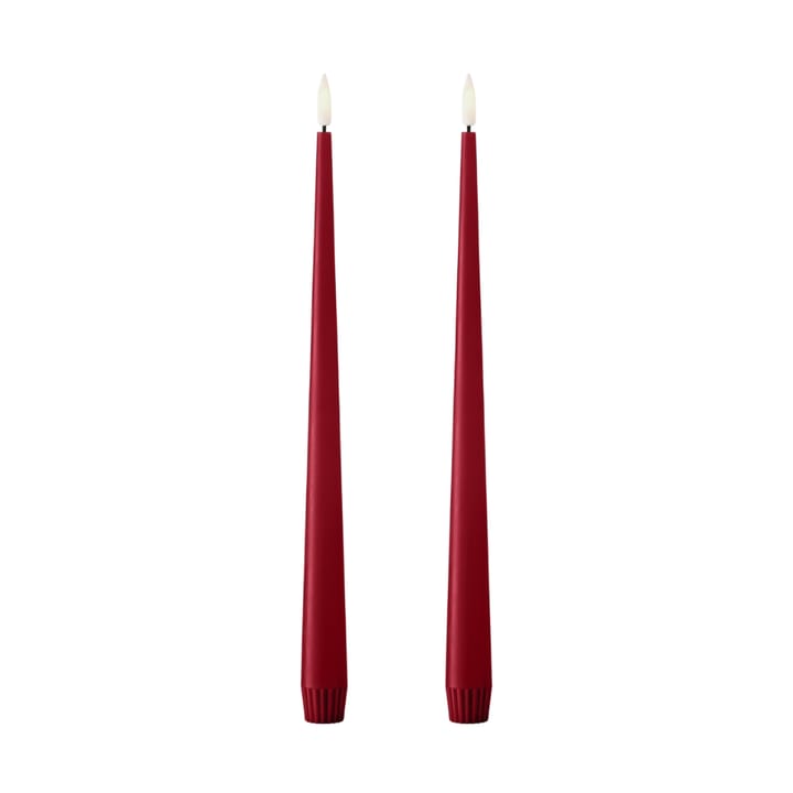 ester & erik dinerkaarsen LED 30 cm 2-pack - 36 Winter Berry - ester & erik