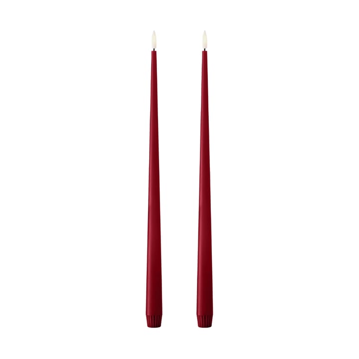 ester & erik dinerkaarsen LED 40 cm 2-pack - 36 Winter Berry - ester & erik