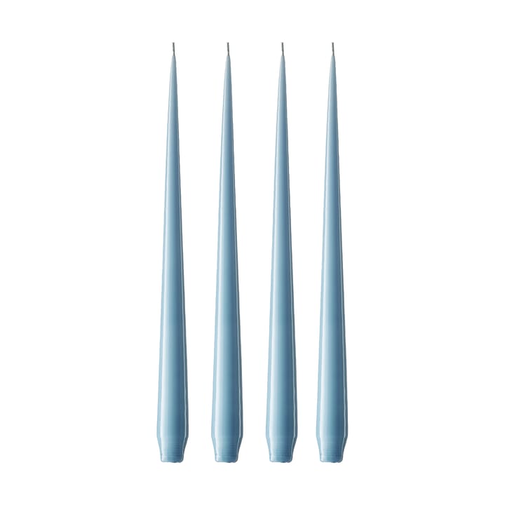 ester & erik kaars 32 cm 4-pack gelakt - Moon blue 37 - Ester & erik