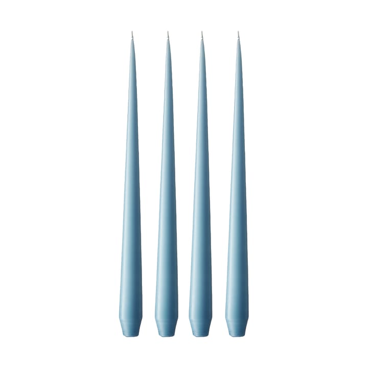 ester & erik kaars 42 cm 4-pack mat - Moon blue 37 - Ester & erik