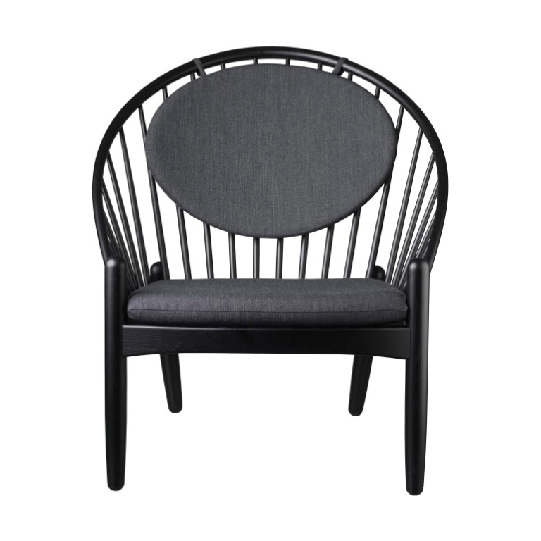 FDB Møbler J166 Jørna stoel Oak black painted-dark grey