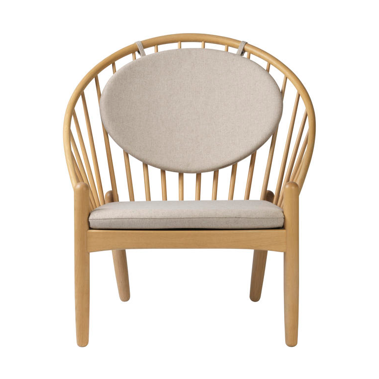 FDB Møbler J166 Jørna stoel Oak nature lacquered-beige