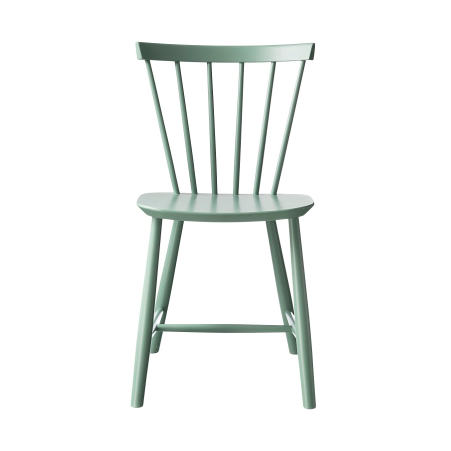 FDB Møbler J46 stoel Beech dusty green painted