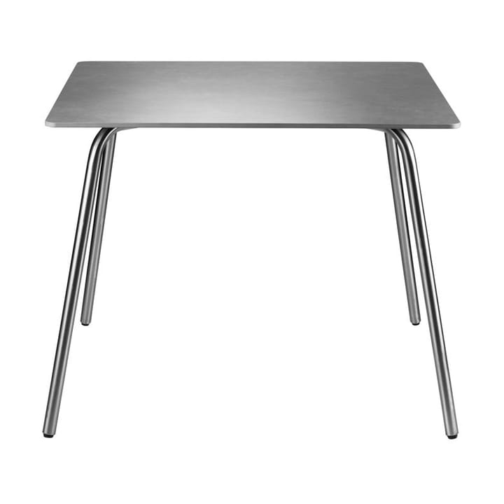 M21 Teglgård tuintafel 90x90 cm - Stone-stainless steel - FDB Møbler