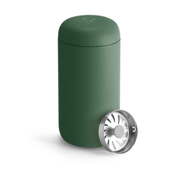 Carter thermosbeker met spatbescherming 35 cl - Cargo green - Fellow