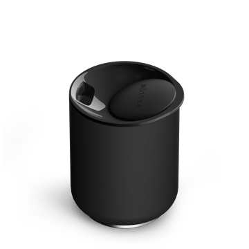 Rocky Lowball thermosbeker 30 cl - Matte black - Fellow