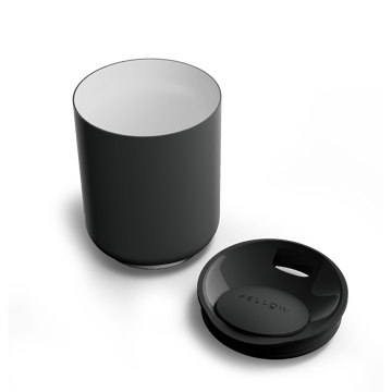 Rocky Lowball thermosbeker 30 cl - Matte black - Fellow