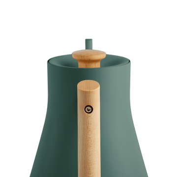 Stagg EKG waterkoker met variabele temperatuur 90 cl - Smoke green-maple - Fellow