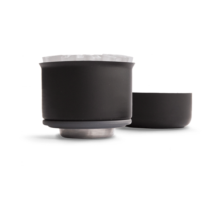 Stagg X pour-over dripper 2-pack - Matte black-clear glass - Fellow