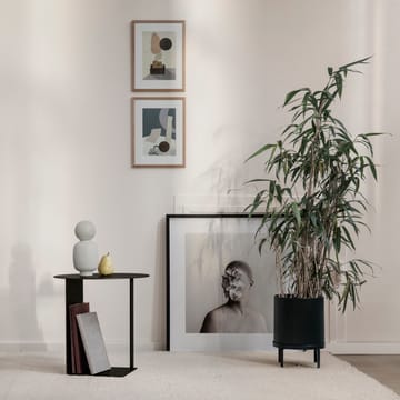 Bau bloempot groot Ø28 cm - Zwart - ferm LIVING